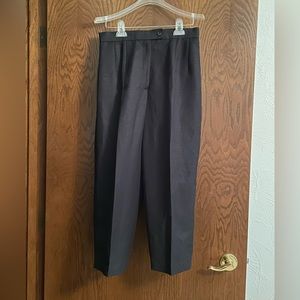 Harve Bernard Black Lined Slacks